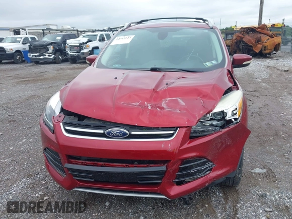 2013 Ford Escape Titanium with VIN 1FMCU9J94DUC07522, listed as a IAAI auction lot 42365124 with 61,168 mi miles and . Bid and sale history available at DreamBid. Image 6.