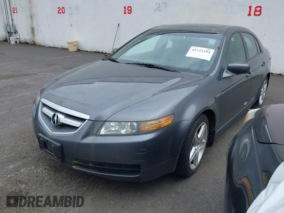 2006 Acura TL with VIN 19UUA66296A065976, listed as a IAAI auction lot 42122394 with 136,214 mi miles. Bid and sale history available at carsss.com. Image 2.