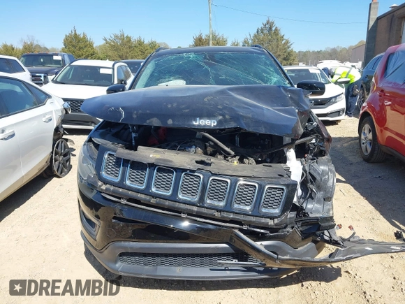 2021 Jeep Compass Latitude with VIN 3C4NJCBB4MT532251, listed as a IAAI auction lot 41889321 with 52,295 mi miles and . Bid and sale history available at DreamBid. Image 12.