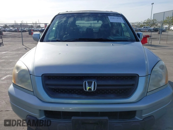 2003 Honda Pilot EX with VIN 2HKYF18463H543326, listed as a IAAI auction lot 41837876 with 215,263 mi miles. Bid and sale history available at carsss.com. Image 12.