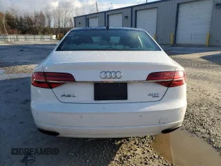 2016 Audi A8 L 4.0T Sport with VIN WAU43AFD2GN010239, listed as a Copart auction lot 84002294 with 139,364 mi miles and Salvage Title. Bid and sale history available at carsss.com. Image 6.
