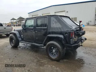 2008 Jeep Wrangler Unlimited Sahara with VIN 1J4GA59148L574934, listed as a Copart auction lot 74590164 with 134,674 mi miles and Salvage title. Bid and sale history available at DreamBid. Image 2.