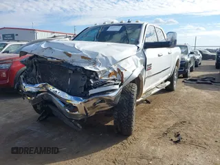 2015 Ram 2500 Laramie with VIN 3C6UR5FL3FG582483, listed as a IAAI auction lot 41307712 with 1 mi miles. Bid and sale history available at carsss.com. Image 2.