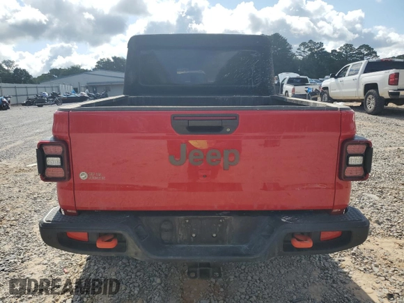 2022 Jeep Gladiator Mojave with VIN 1C6JJTEG0NL104137, listed as a Copart auction lot 59746925 with 46,162 mi miles and Salvage title. Bid and sale history available at DreamBid. Image 6.
