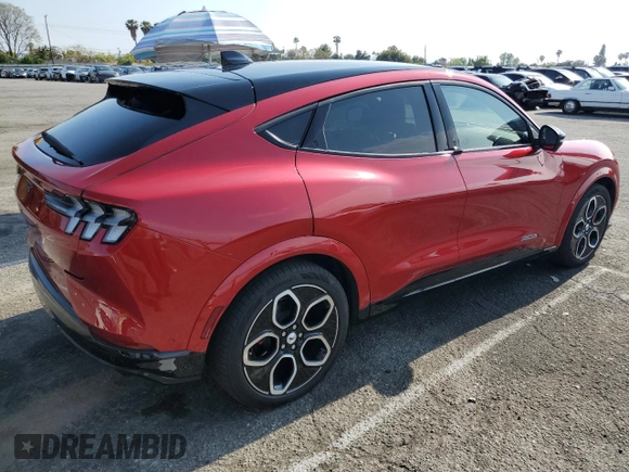 2023 Ford Mustang Mach-E GT with VIN 3FMTK4SX1PMA57884, listed as a Copart auction lot 55690085 with 4,724 mi miles and Salvage Title. Bid and sale history available at DreamBid. Image 3.
