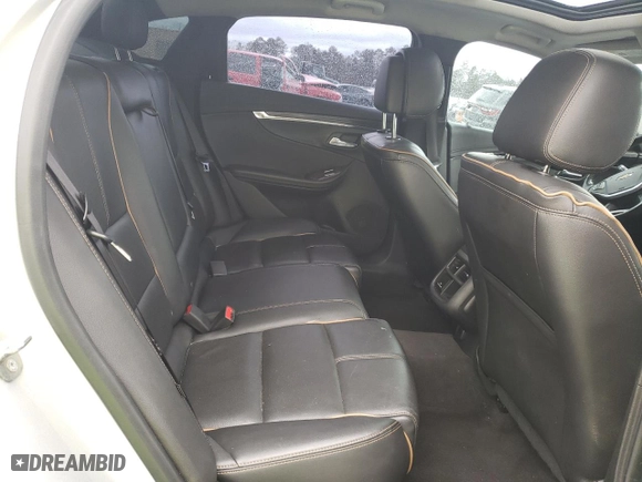 2015 Chevrolet Impala LTZ with VIN 2G1165S31F9228345, listed as a Copart auction lot 41655745 with 105,664 mi miles and Salvage Title. Bid and sale history available at carsss.com. Image 10.
