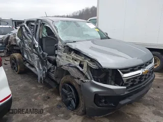 2021 Chevrolet Colorado 4WD Work Truck with VIN 1GCGTBEN9M1296691, listed as a IAAI auction lot 41460241 with 55,952 mi miles and . Bid and sale history available at DreamBid. Image 1.