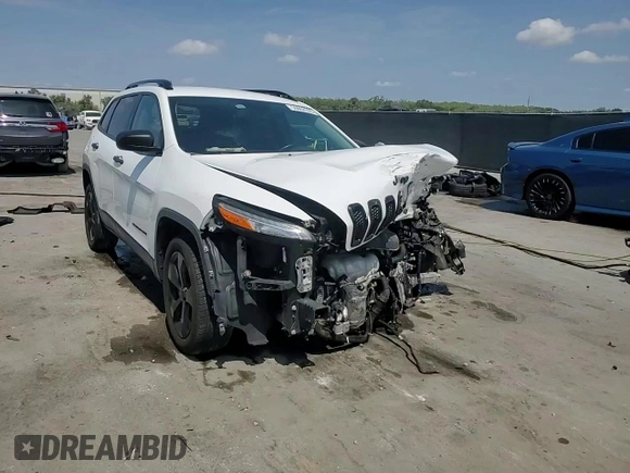 2016 Jeep Cherokee Altitude with VIN 1C4PJLAB5GW355332, listed as a Copart auction lot 55952555 with Not provided miles and Salvage title. Bid and sale history available at DreamBid. Image 15.