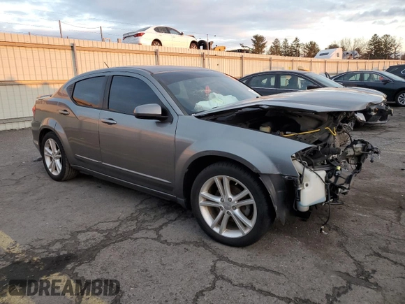 2012 Dodge Avenger SXT Plus with VIN 1C3CDZEGXCN310082, listed as a Copart auction lot 82546944 with Not Provided miles and Salvage Title. Bid and sale history available at carsss.com. Image 4.