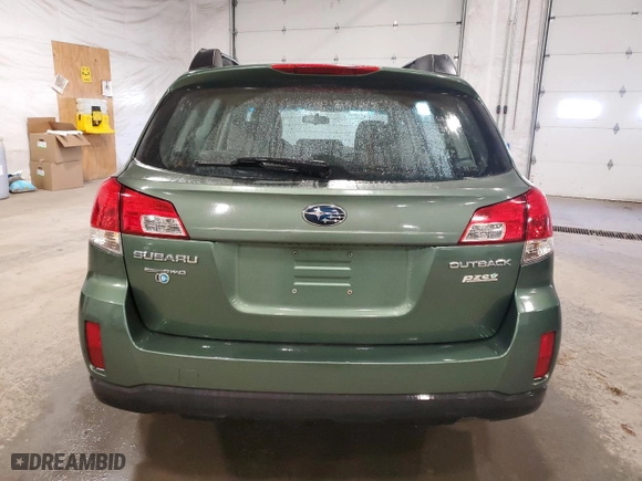 2012 Subaru Outback 2.5i with VIN 4S4BRBAC7C3278184, listed as a Copart auction lot 51235835 with 96,109 mi miles and Salvage Title. Bid and sale history available at carsss.com. Image 6.