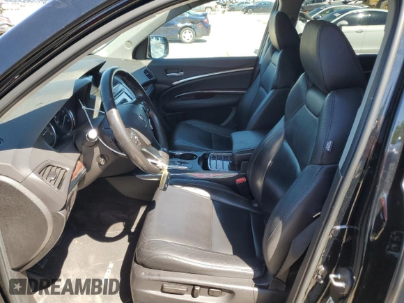 2016 Acura MDX with VIN 5FRYD4H25GB015303, listed as a Copart auction lot 60647054 with 169,759 mi miles and Salvage Title. Bid and sale history available at carsss.com. Image 7.