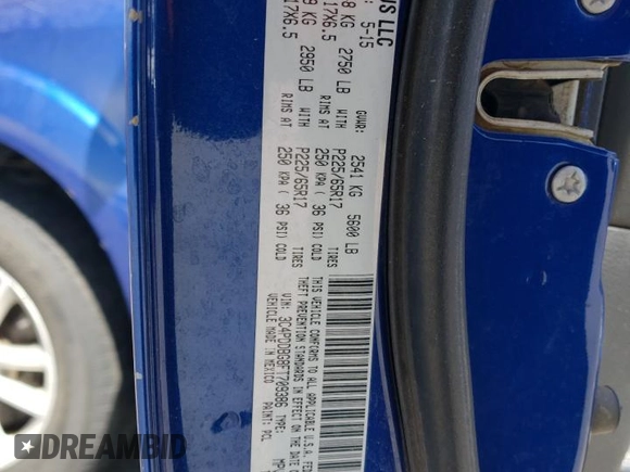 2015 Dodge Journey SXT with VIN 3C4PDDBG8FT709386, listed as a Copart auction lot 51695965 with 158,264 mi miles and Clean Title. Bid and sale history available at DreamBid. Image 13.