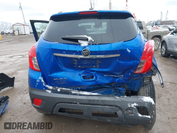 2016 Buick Encore with VIN KL4CJASB5GB716352, listed as a IAAI auction lot 40925663 with 108,049 mi miles and . Bid and sale history available at carsss.com. Image 17.