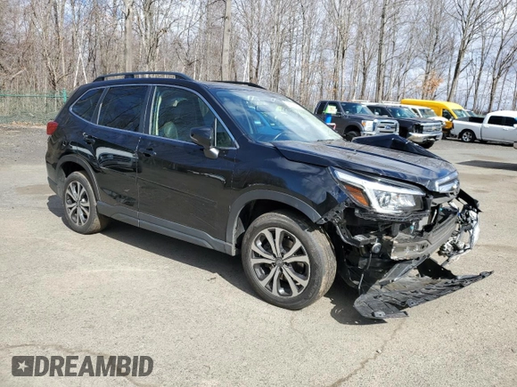 2020 Subaru Forester Limited with VIN JF2SKAUC2LH528319, listed as a Copart auction lot 48068455 with 52,201 mi miles and Salvage Title. Bid and sale history available at carsss.com. Image 4.