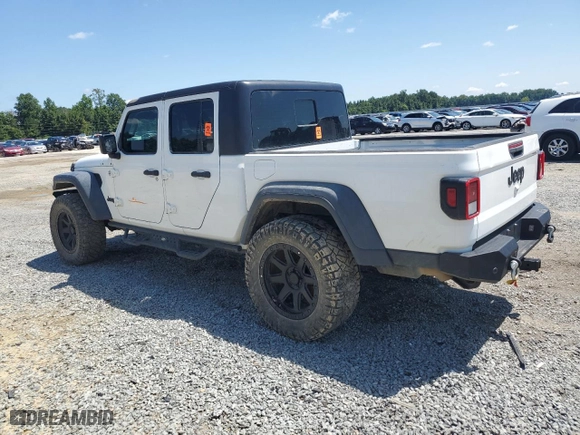 2020 Jeep Gladiator Sport S with VIN 1C6HJTAG3LL195356, listed as a Copart auction lot 65898904 with 0 mi miles and Salvage Title. Bid and sale history available at carsss.com. Image 2.