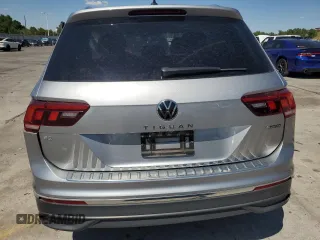 2022 Volkswagen Tiguan SE with VIN 3VV2B7AX9NM099219, listed as a Copart auction lot 63124545 with 39,860 mi miles and Salvage title. Bid and sale history available at DreamBid. Image 6.