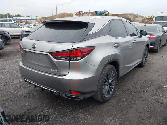 2020 Lexus RX 350 F Sport Performance with VIN 2T2YZMDAXLC234736, listed as a IAAI auction lot 42311426 with 55,955 mi miles and . Bid and sale history available at DreamBid. Image 4.