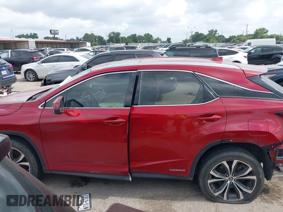 2020 Lexus RX 450h с VIN 2T2HGMDA8LC056606, выставлен на аукционе IAAI как лот 42351287 с пробегом 99 192 миль миль и . История ставок и продаж доступна на DreamBid. Изображение 15.