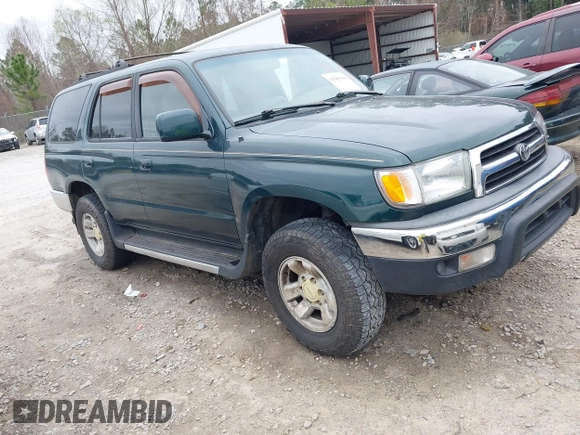 1999 Toyota 4Runner SR5 with VIN JT3GN86R4X0100749, listed as a IAAI auction lot 41585910 with Not Provided miles and . Bid and sale history available at DreamBid. Image 1.