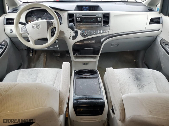 2014 Toyota Sienna LE AAS with VIN 5TDKK3DC2ES433932, listed as a Copart auction lot 43232555 with 232,674 mi miles and Salvage Title. Bid and sale history available at carsss.com. Image 8.