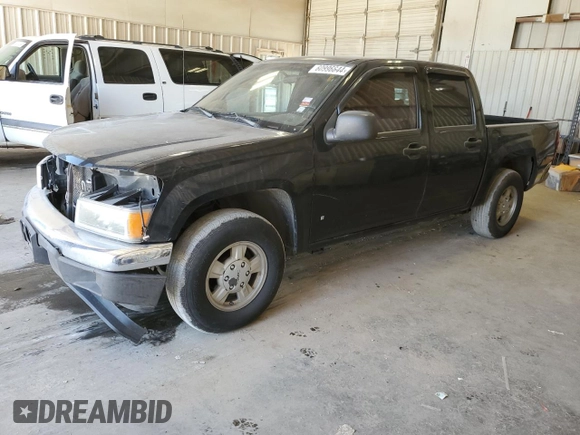 2007 GMC Canyon SLE1 with VIN 1GTCS139578170695, listed as a Copart auction lot 60996644 with 158,123 mi miles and Salvage Title. Bid and sale history available at carsss.com. Image 1.