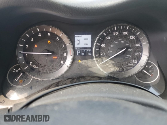 2013 Infiniti M37 with VIN JN1BY1AP7DM511726, listed as a Copart auction lot 68350934 with 181,573 mi miles and Salvage Title. Bid and sale history available at carsss.com. Image 9.