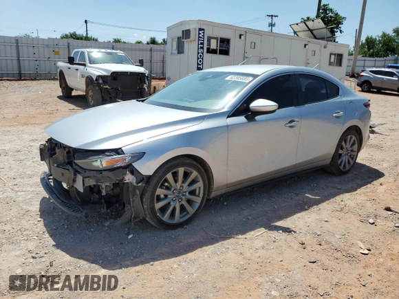 2019 Mazda 3 Select with VIN JM1BPACL9K1110896, listed as a Copart auction lot 62395685 with 141,544 mi miles and Salvage title. Bid and sale history available at DreamBid. Image 1.