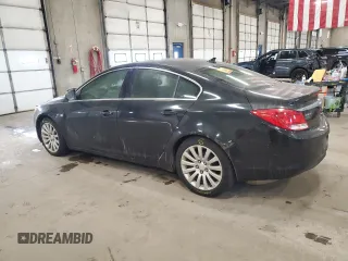2011 Buick Regal CXL RL6 with VIN W04GU5GC9B1023316, listed as a Copart auction lot 43028995 with 0 mi miles and Salvage Title. Bid and sale history available at carsss.com. Image 2.