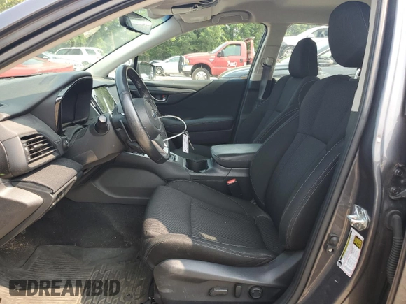 2022 Subaru Legacy Premium with VIN 4S3BWAC63N3015238, listed as a Copart auction lot 58767565 with 65,442 mi miles and Salvage title. Bid and sale history available at DreamBid. Image 7.