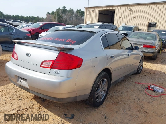 2003 Infiniti G35 z VIN JNKCV51E53M334588, wystawiony jako IAAI lot #41795156 z przebiegiem 99 906 mil mil oraz . Historia ofert i sprzedaży dostępna na DreamBid. Obrazek 4.