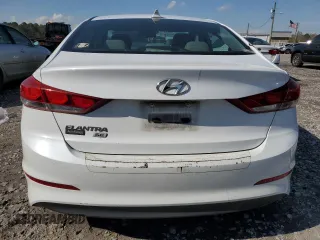 2017 Hyundai Elantra SE with VIN 5NPD74LF9HH037275, listed as a Copart auction lot 50552095 with 239,520 mi miles and Salvage title. Bid and sale history available at DreamBid. Image 6.