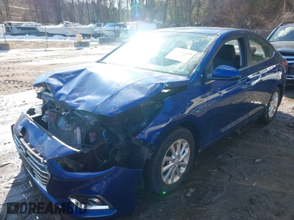 2020 Hyundai Accent SE with VIN 3KPC24A67LE122187, listed as a IAAI auction lot 41416330 with 41,018 mi miles. Bid and sale history available at carsss.com. Image 17.