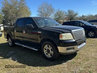 2005 Ford F-150 XLT with VIN 1FTPW12575KE12987, listed as a Copart auction lot 48539135 with 217,115 mi miles and Salvage Title. Bid and sale history available at carsss.com. Image 1.
