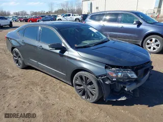 2015 Chevrolet Impala LTZ with VIN 2G1165S3XF9195104, listed as a IAAI auction lot 41807160 with 131,327 mi miles. Bid and sale history available at carsss.com. Image 1.