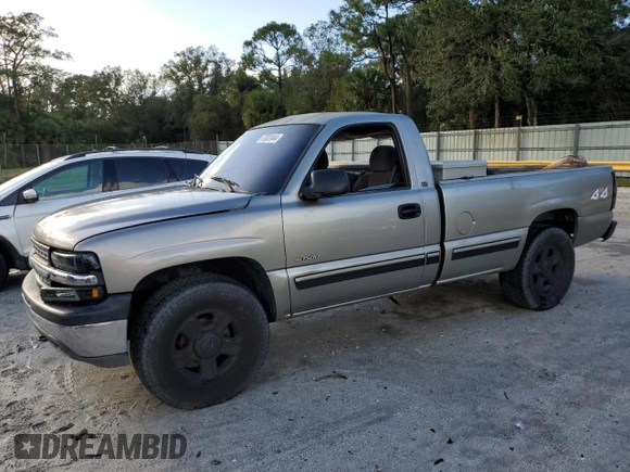 2000 Chevrolet Silverado 1500 with VIN 1GCEK14V5YE425577, listed as a Copart auction lot 77032444 with 123,428 mi miles and Salvage Title. Bid and sale history available at carsss.com. Image 1.