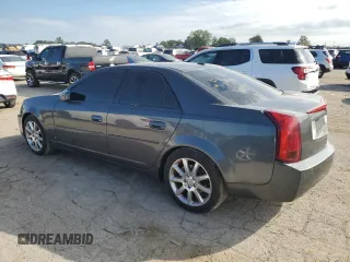 2007 Cadillac CTS with VIN 1G6DP577470103111, listed as a Copart auction lot 72843744 with 0 mi miles and Salvage Title. Bid and sale history available at carsss.com. Image 2.