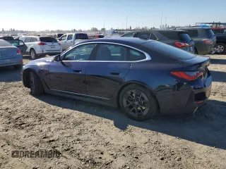 2023 BMW i4 eDrive40 z VIN WBY73AW04PFN76960, wystawiony jako Copart lot #89221195 z przebiegiem 20 365 mil mil oraz Szkoda całkowita • Salvage title. Historia ofert i sprzedaży dostępna na DreamBid. Obrazek 2.
