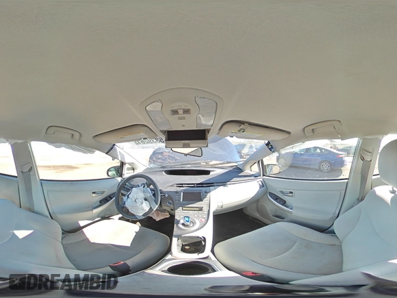2013 Toyota Prius One with VIN JTDKN3DU8D1698558, listed as a Copart auction lot 53392615 with Not Provided miles and Salvage Title. Bid and sale history available at DreamBid. Image 12.