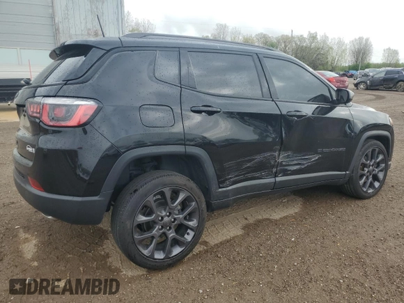 2021 Jeep Compass 80th Anniversary с VIN 3C4NJDEB0MT554314, выставлен на аукционе Copart как лот 56563225 с пробегом 39 655 миль миль и Списание • Salvage title. История ставок и продаж доступна на DreamBid. Изображение 3.