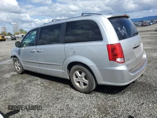2011 Dodge Grand Caravan Crew with VIN 2D4RN5DG8BR755129, listed as a Copart auction lot 50531765 with 153,104 mi miles and Salvage Title. Bid and sale history available at DreamBid. Image 2.