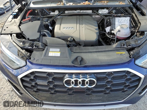 2024 Audi Q5 S line Premium Plus with VIN WA1EAAFY7R2088014, listed as a Copart auction lot 57325045 with 5,231 mi miles and Salvage title. Bid and sale history available at DreamBid. Image 12.