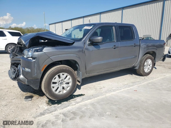 2024 Nissan Frontier SV with VIN 1N6ED1EJ9RN642778, listed as a Copart auction lot 47037995 with 14,547 mi miles and Non Repairable. Bid and sale history available at carsss.com. Image 1.