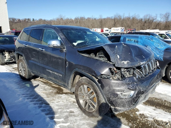 2018 Jeep Grand Cherokee Limited with VIN 1C4RJFBG8JC321561, listed as a Copart auction lot 41998655 with 82,451 mi miles and Salvage Title. Bid and sale history available at carsss.com. Image 4.
