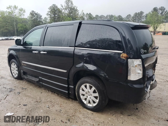 2012 Chrysler Town & Country Touring L with VIN 2C4RC1CG1CR193122, listed as a Copart auction lot 49162105 with 166,223 mi miles and Salvage Title. Bid and sale history available at DreamBid. Image 2.
