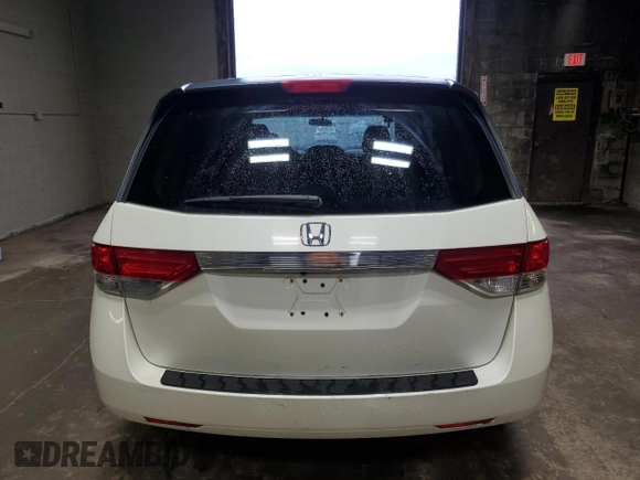 2016 Honda Odyssey LX with VIN 5FNRL5H21GB043033, listed as a Copart auction lot 50704365 with 197,484 mi miles and Salvage Title. Bid and sale history available at DreamBid. Image 6.