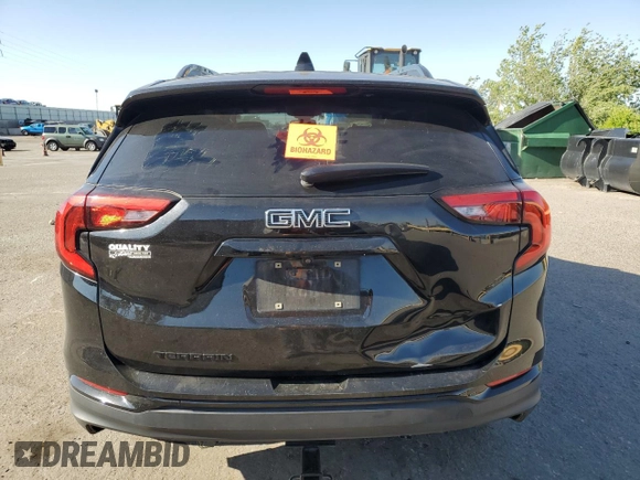 2020 GMC Terrain SLE z VIN 3GKALMEV5LL173922, wystawiony jako Copart lot #54954265 z przebiegiem 86 033 mil mil oraz Szkoda całkowita • Salvage title. Historia ofert i sprzedaży dostępna na DreamBid. Obrazek 6.
