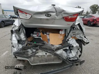 2015 Kia Optima LX with VIN 5XXGM4A77FG462827, listed as a Copart auction lot 53515465 with 187,016 mi miles and Salvage Title. Bid and sale history available at DreamBid. Image 6.