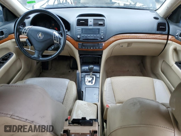 2007 Acura TSX with VIN JH4CL96867C015499, listed as a Copart auction lot 45552355 with 201,481 mi miles and Salvage title. Bid and sale history available at DreamBid. Image 8.