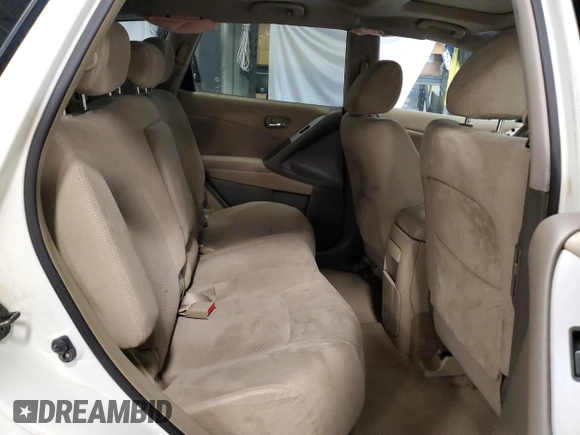 2009 Nissan Murano SL with VIN JN8AZ18W69W138729, listed as a Copart auction lot 45985445 with 210,232 mi miles and Salvage Title. Bid and sale history available at DreamBid. Image 11.