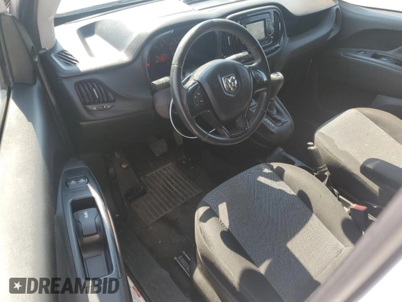 2017 Ram ProMaster City Cargo Tradesman z VIN ZFBERFAB7H6E71317, wystawiony jako Copart lot #59915055 z przebiegiem 93 183 mil mil oraz Szkoda całkowita • Salvage title. Historia ofert i sprzedaży dostępna na DreamBid. Obrazek 8.